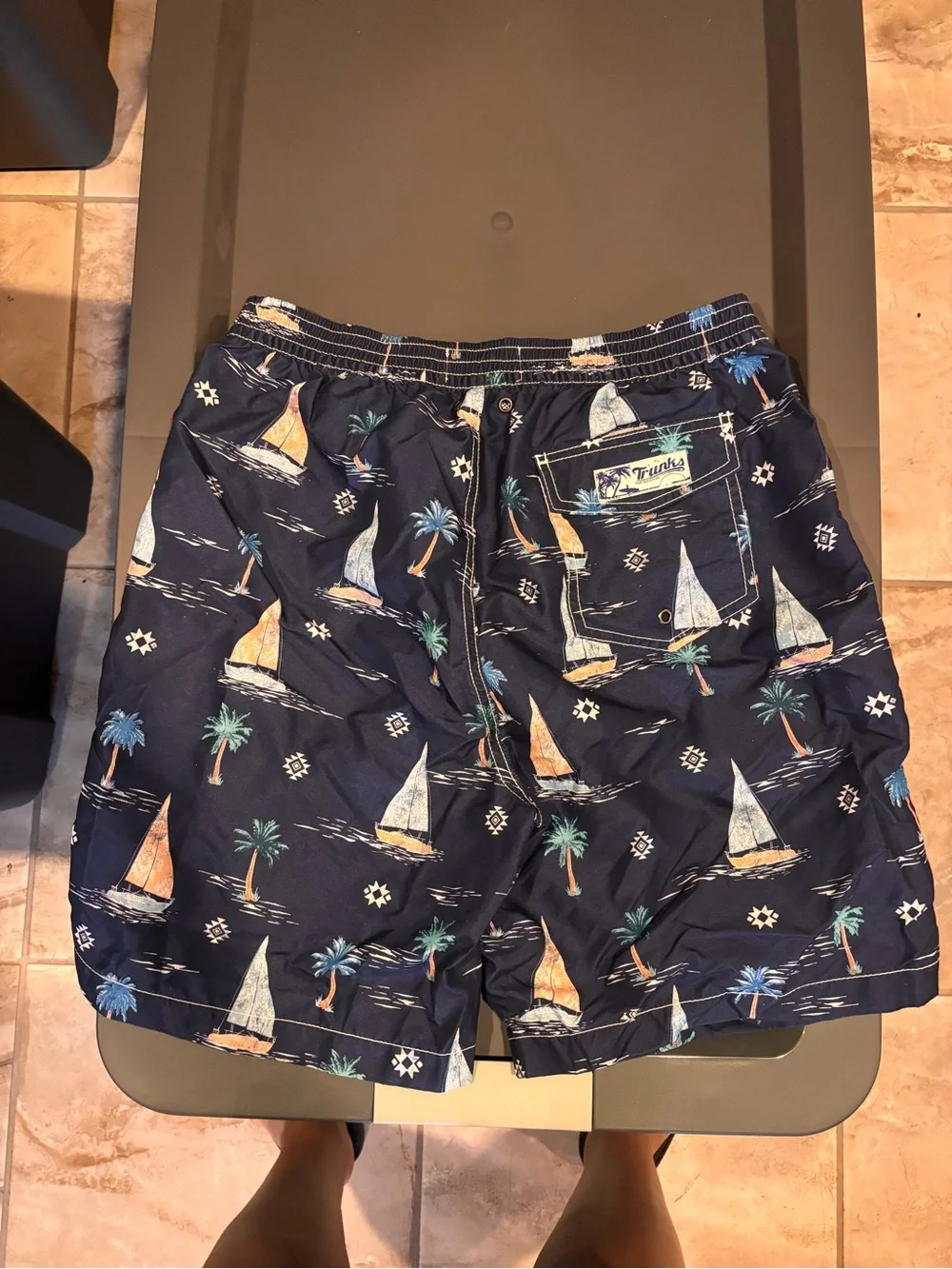 trunks classic navy
